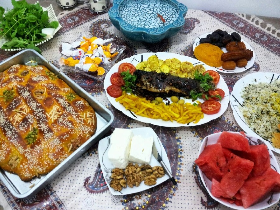 عکس افطاری روزدهم رمضان