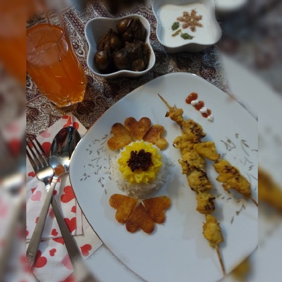 عکس افطاری روز ھشتم ماہ خدا