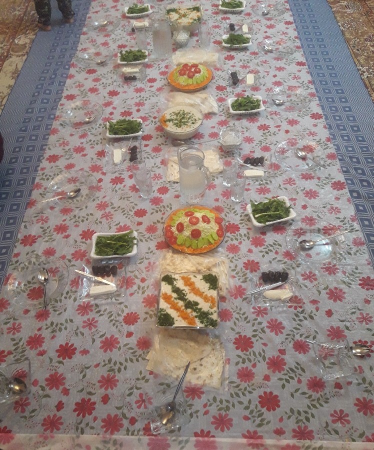 عکس سوپ شیر افطاری دیشب برای مهمون های عزیز