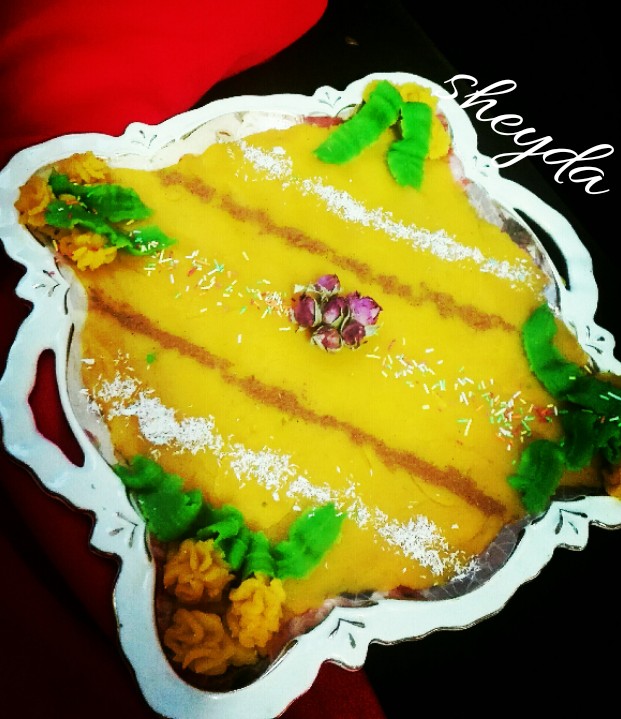 عکس حلوای شیر خوشمزه