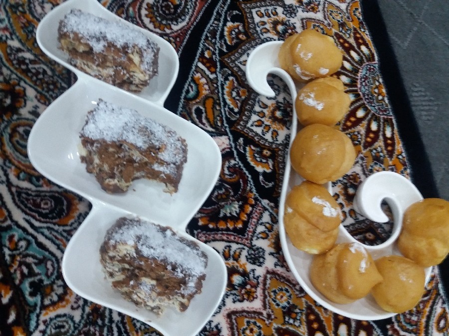 عکس کیک یخچالی دسرامشب عااااااالی شد