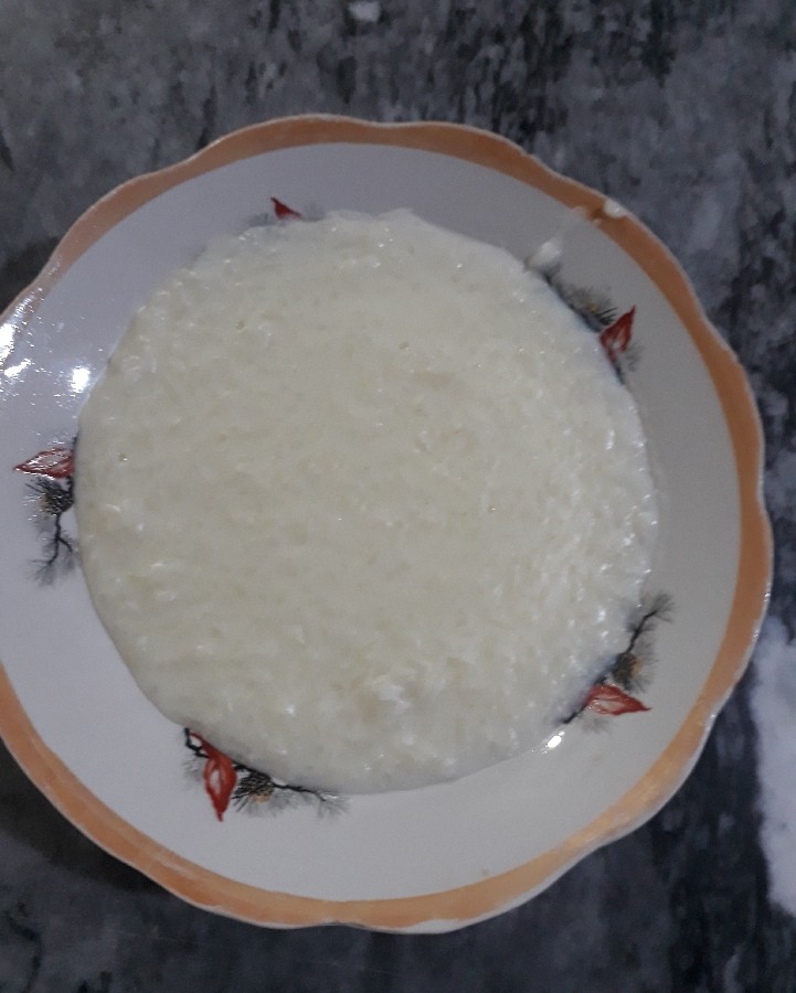 عکس شیر برنج افطاری ساده