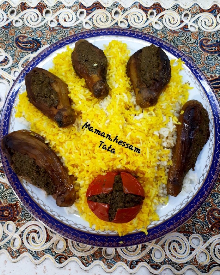 عکس بادمجان کباب(مازندران)