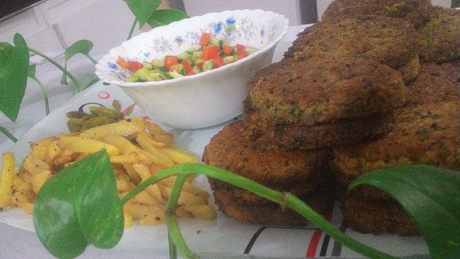 عکس فلافل عدس