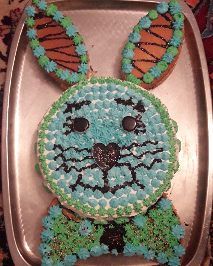 عکس کیک  خرگوشی 