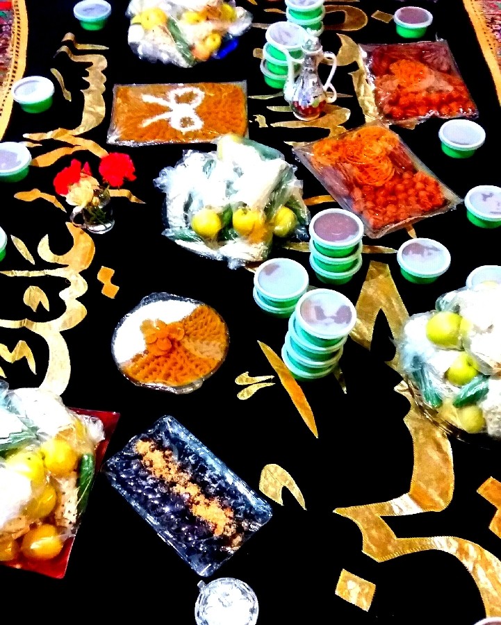 عکس سفره نذری