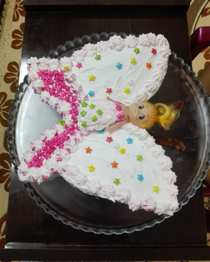 عکس کیک پروانه ای