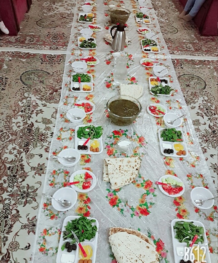 عکس سفره افطاری