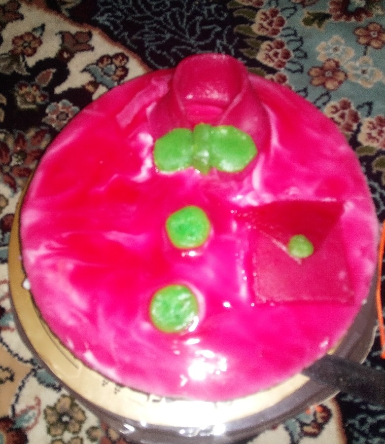 کیک ماست باژله بریلو
