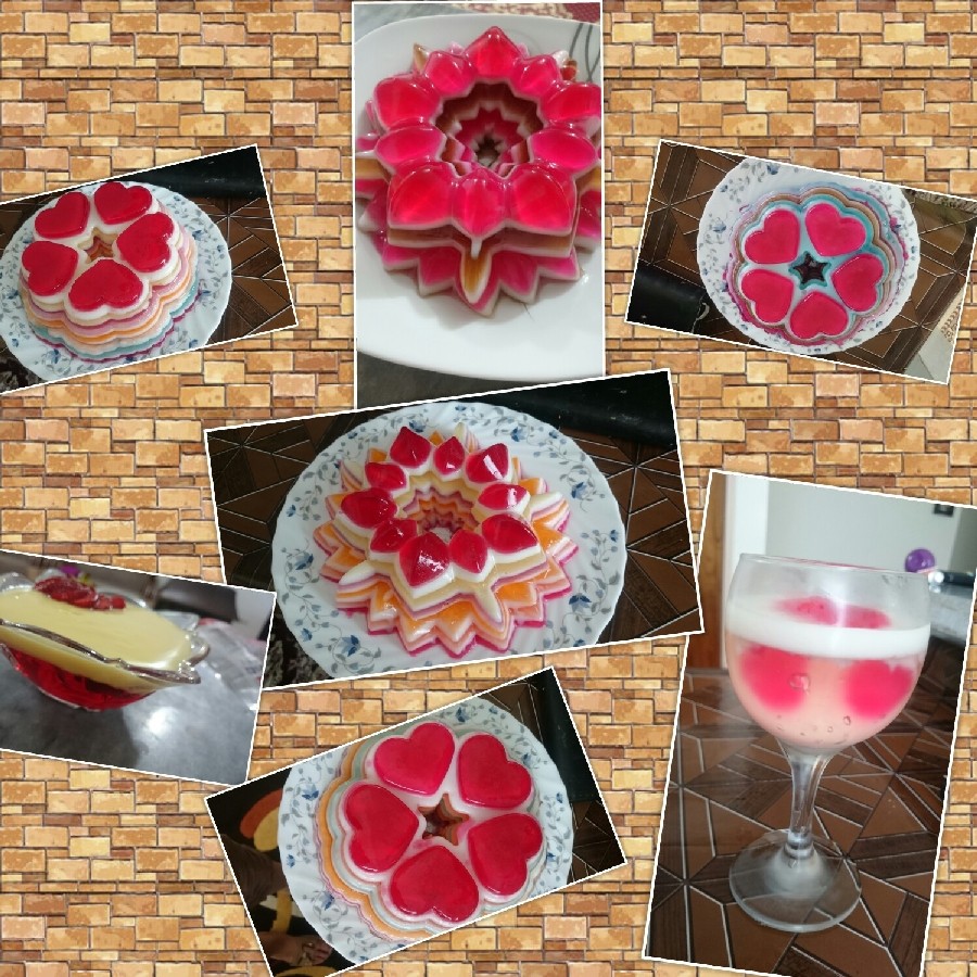 اینم ژله های من تو ماه رمضون