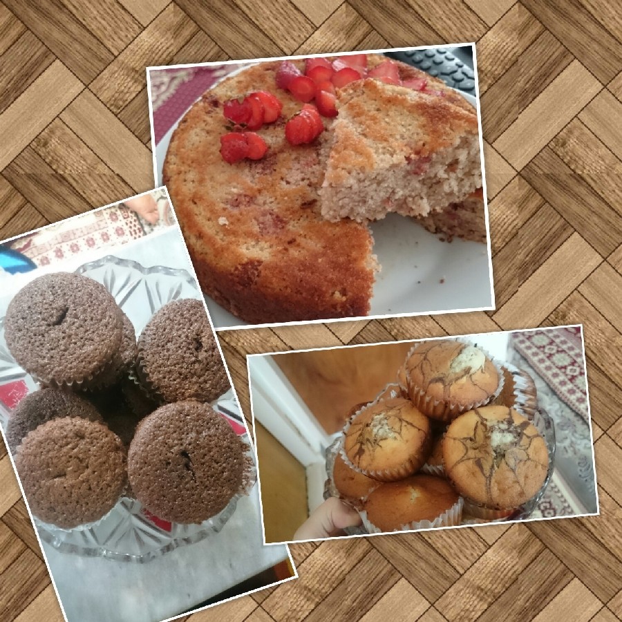 اینم کیکای من تو ماه رمضون