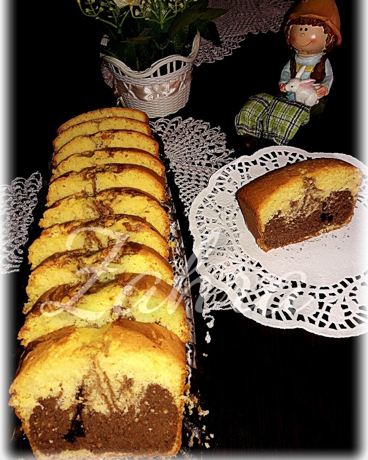 عکس کیک شیر اسفنجی