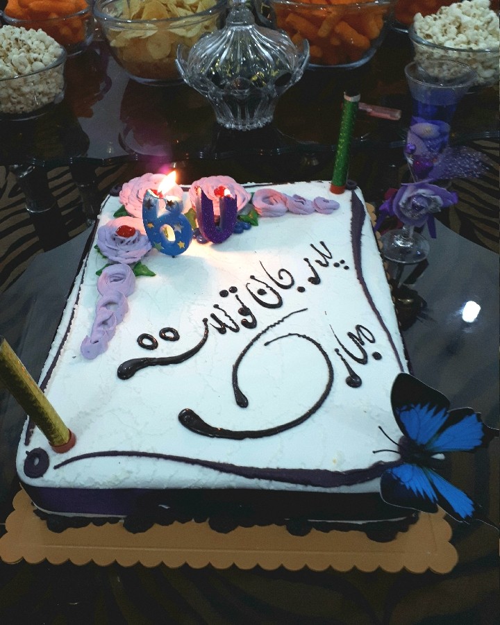 کیک تولدبابا