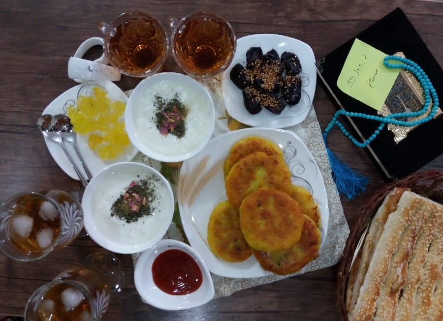 عکس کبه غذای لذیذ فوق العاده عربی