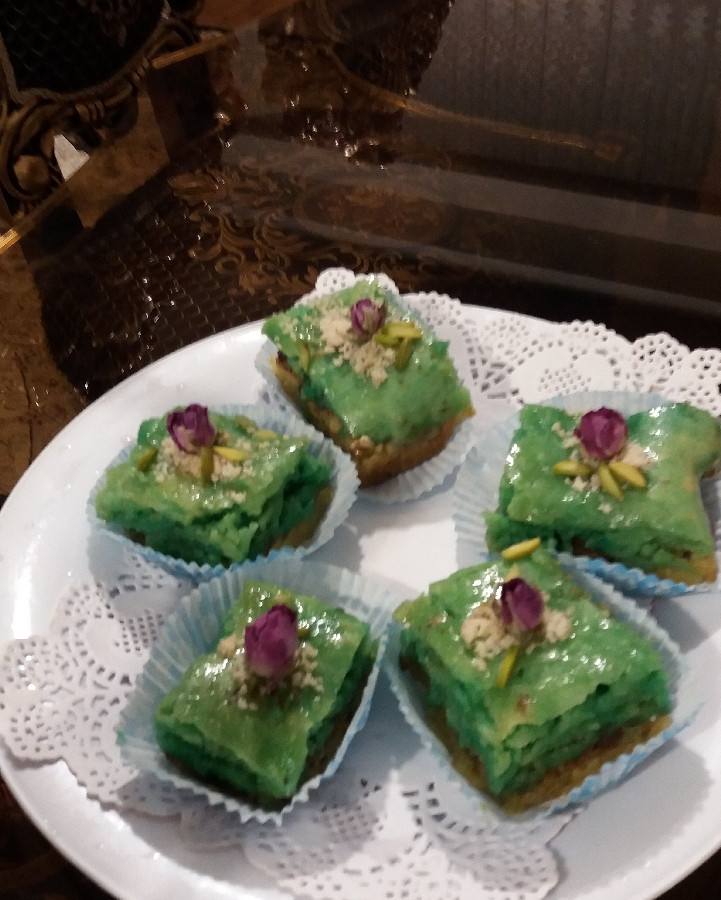 عکس خاگینه اسفناج