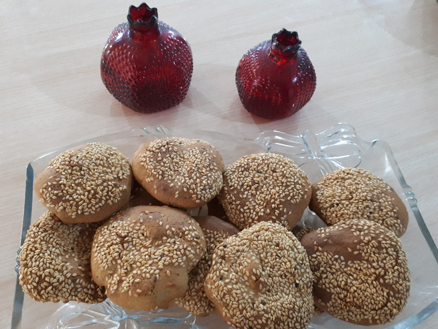 عکس کلوچه کنجدی های من