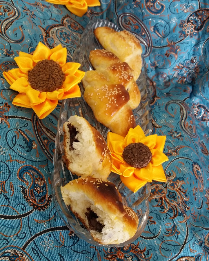 عکس کروسان های شکلاتیییی??
