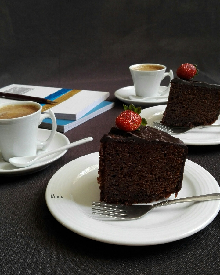 عکس کیک شکلات