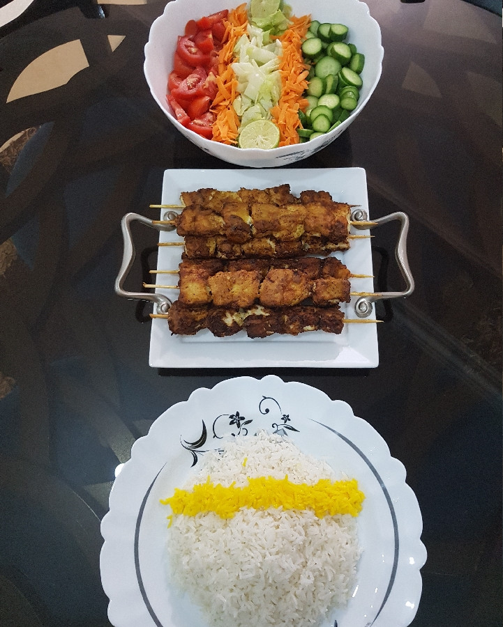کباب مرغ سوخاری 