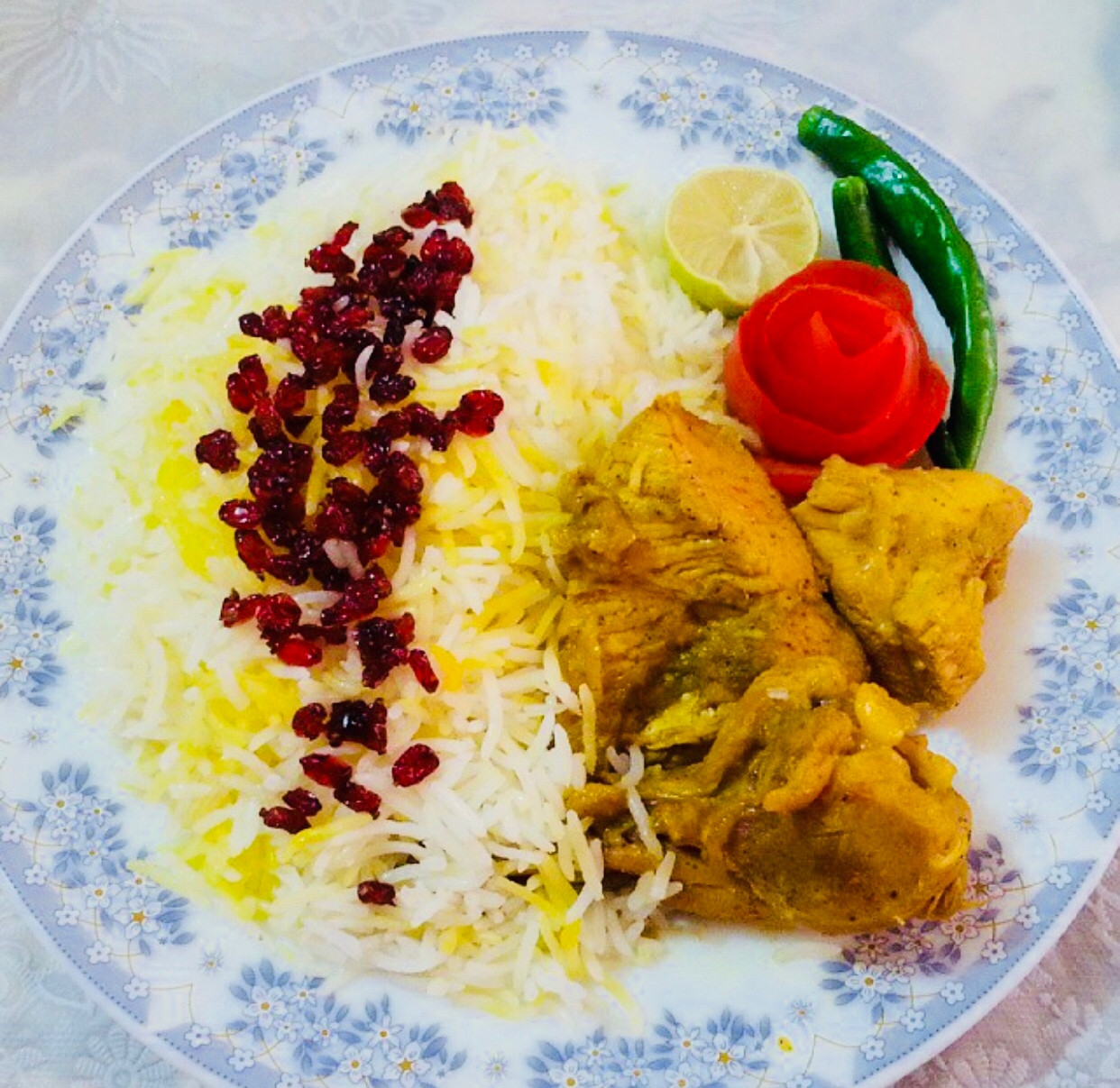 عکس مرغ دم پز
