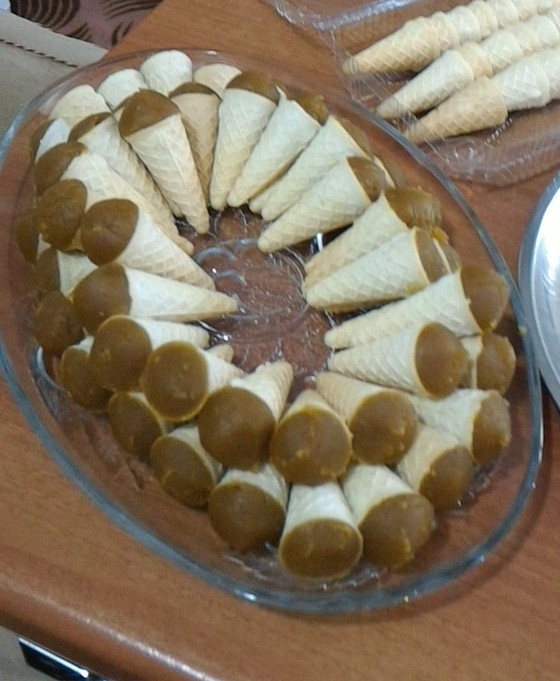 عکس حلوا آرد گندم