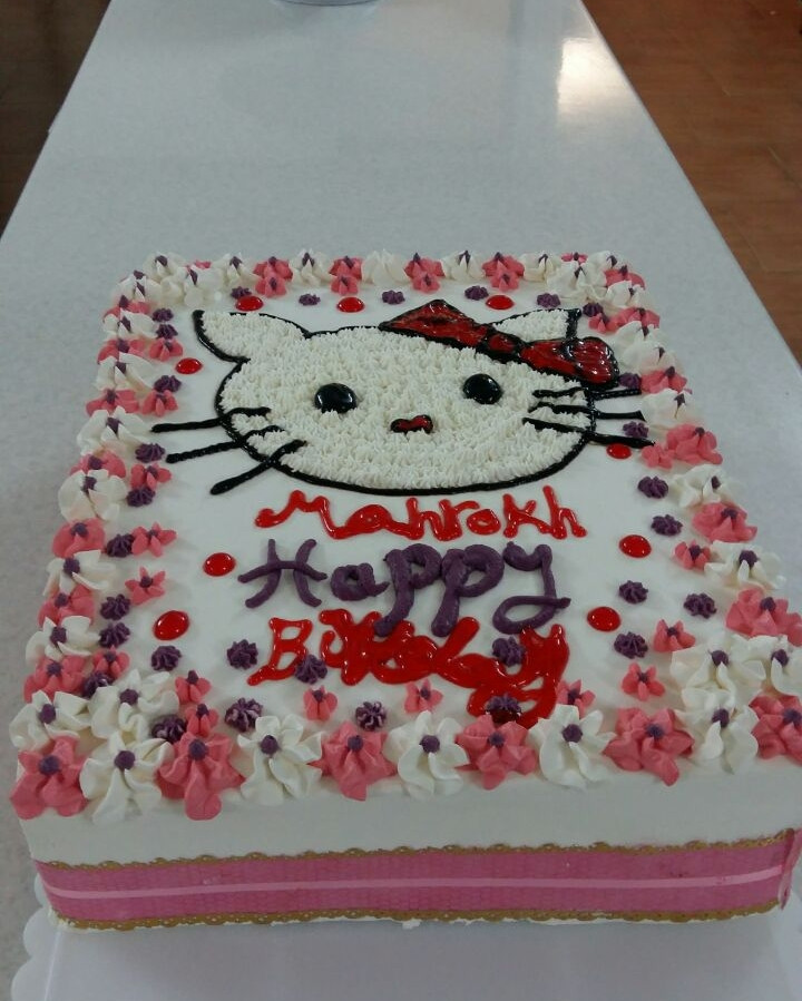 کیک تولد دختر
