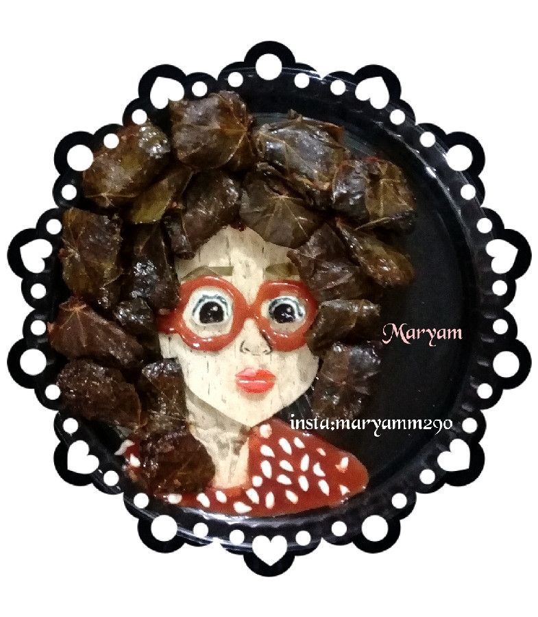 عکس تزیین دلمه