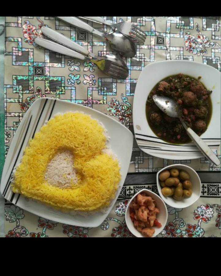 عکس قورمه سبزی عشق منه