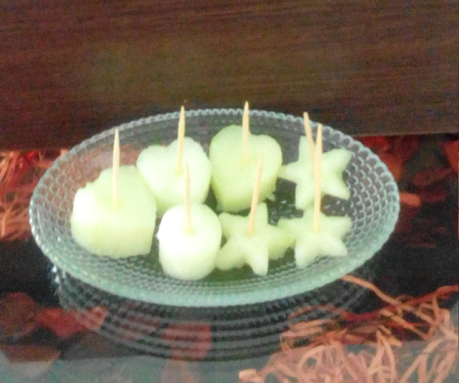 بستنی یخی با طعم طالبی