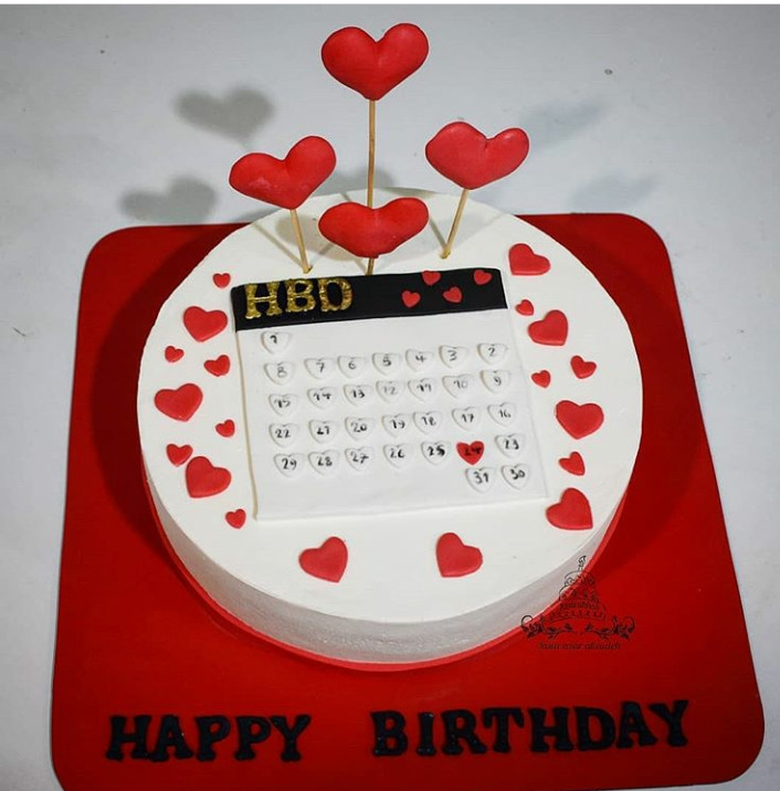 عکس کیک تولد عشقولانه