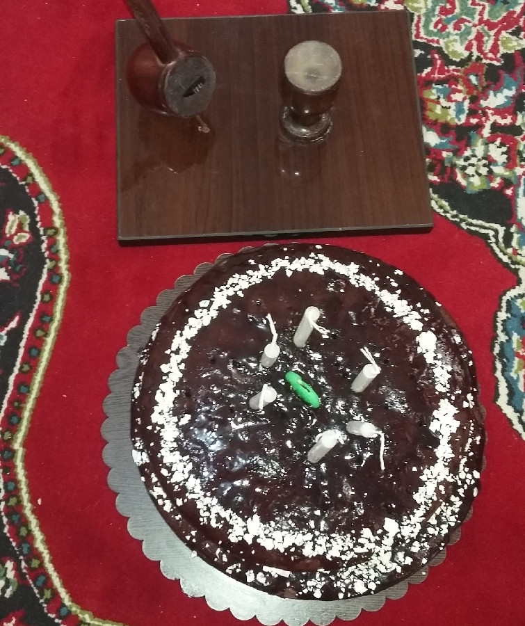 اینم کیک تولد اقایی خودم پز
البته تازه کارم?