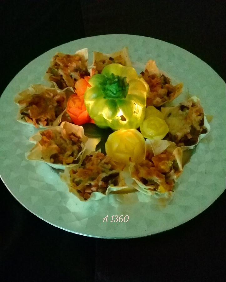 مافین پیتزا با خمیر یوفکا