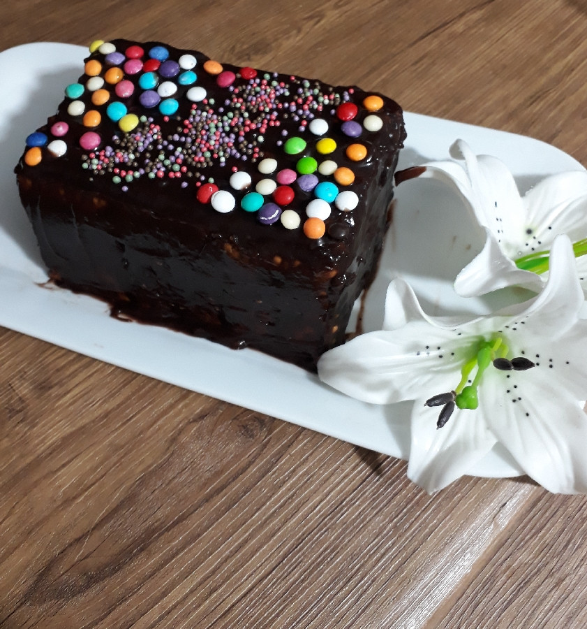 عکس کیک یخچالی برای اولین بار