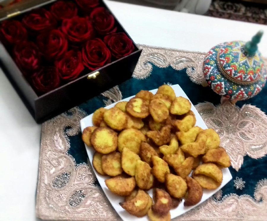 عکس شیرینی برنجی گرگان
