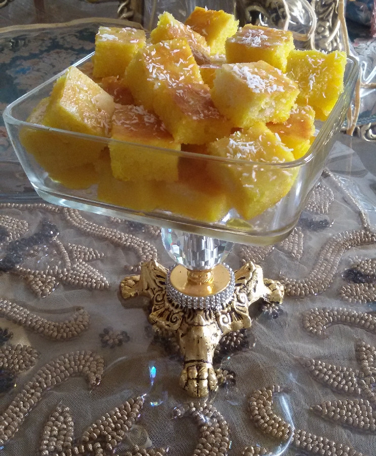 کیک شربتی