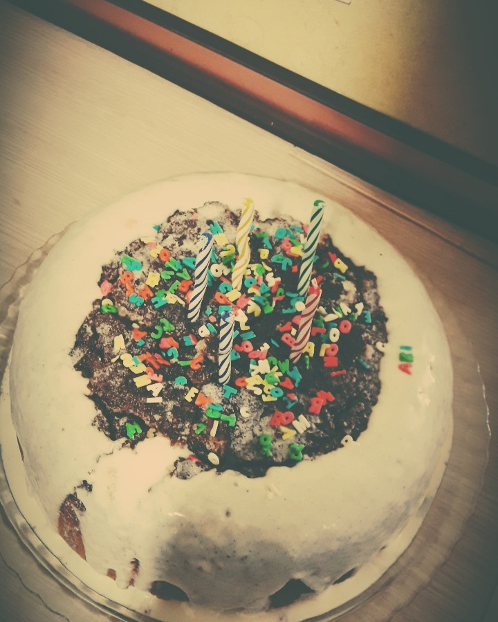 عکس کیک تولد خودم پز