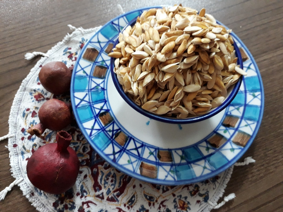 عکس تخمه خربزه