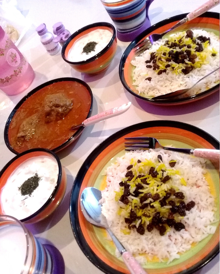 عکس خورش فسنجان با مرغ