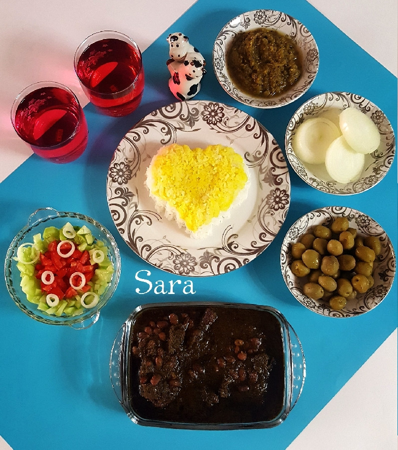عکس خورش قرمه سبزی