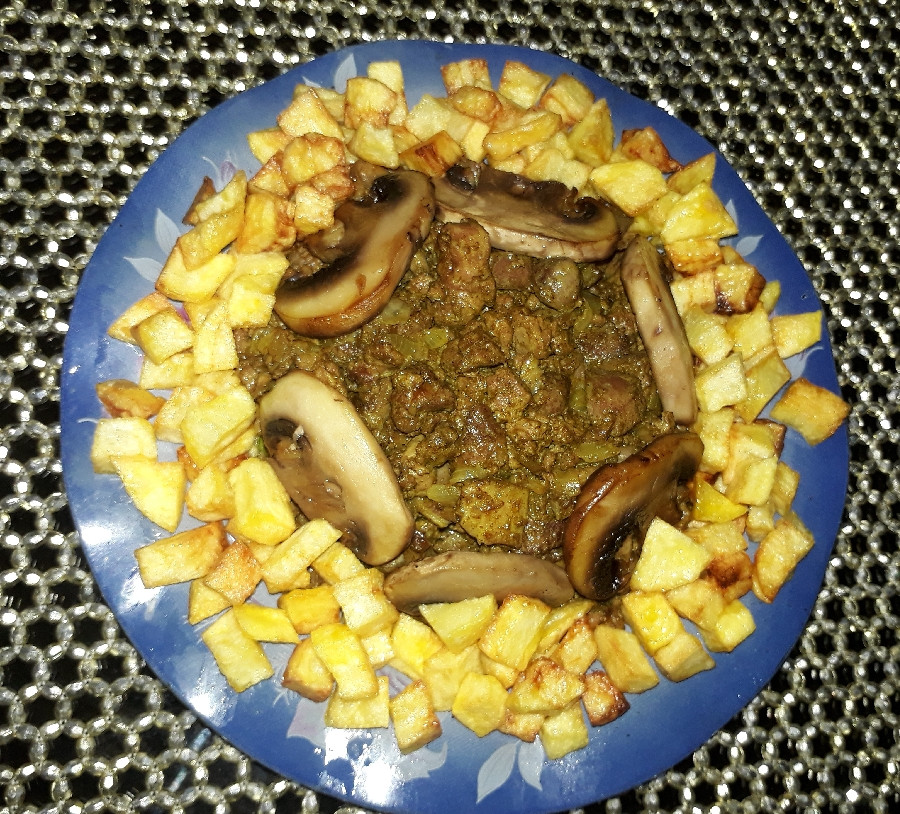 عکس خوراک جگر سوخاری