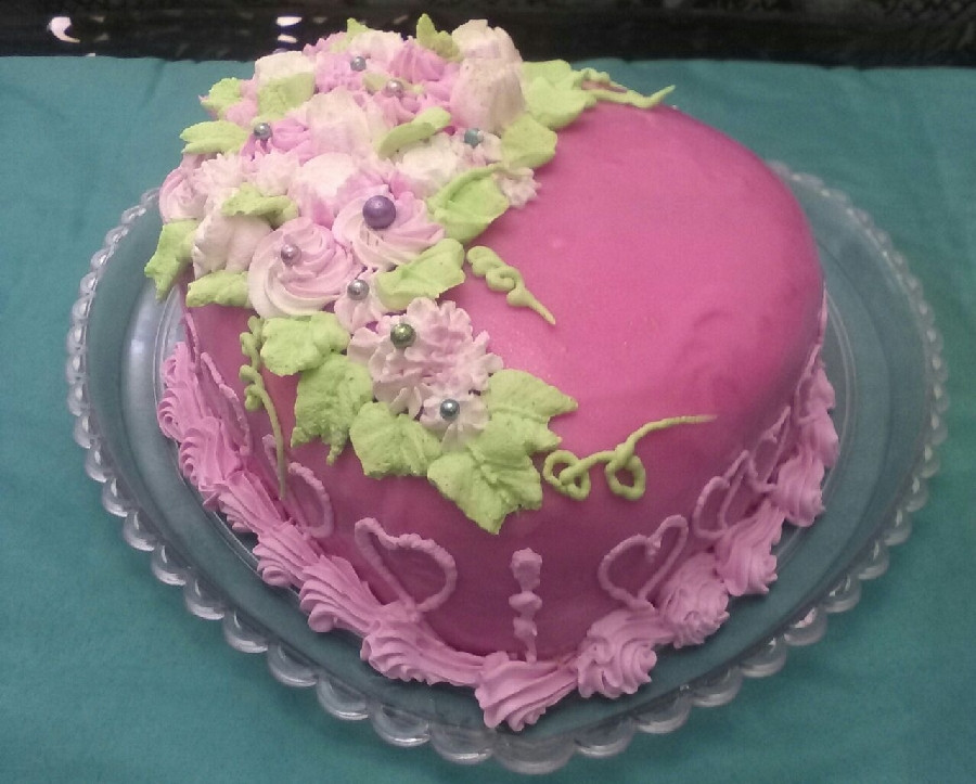 کیک من برای سالگرد ازدواج دوستم 