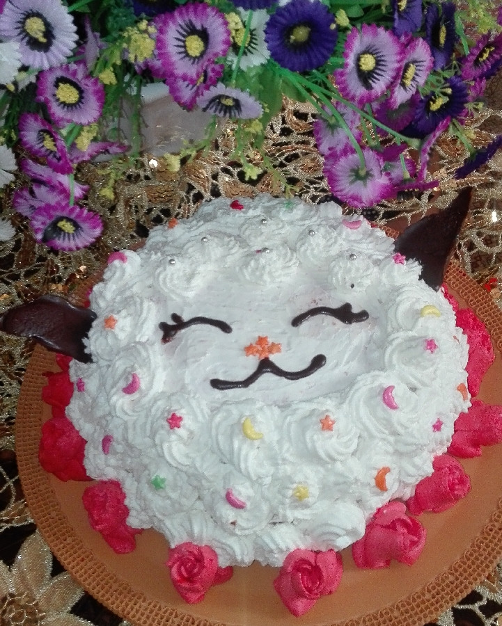 کیک وژله من برای عیدقربان عروسمون