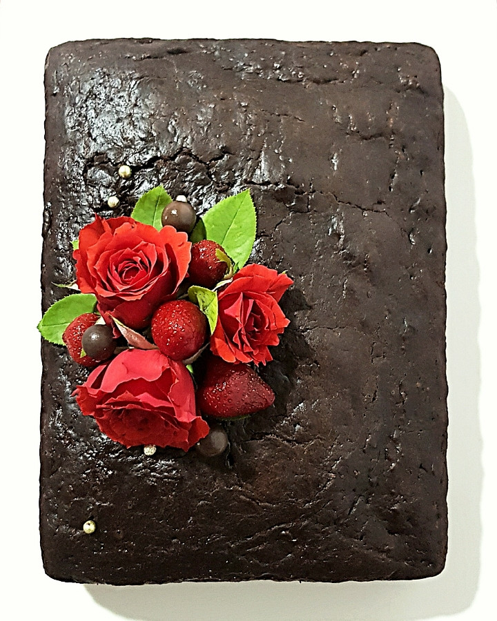 عکس کیک موز و شکلات