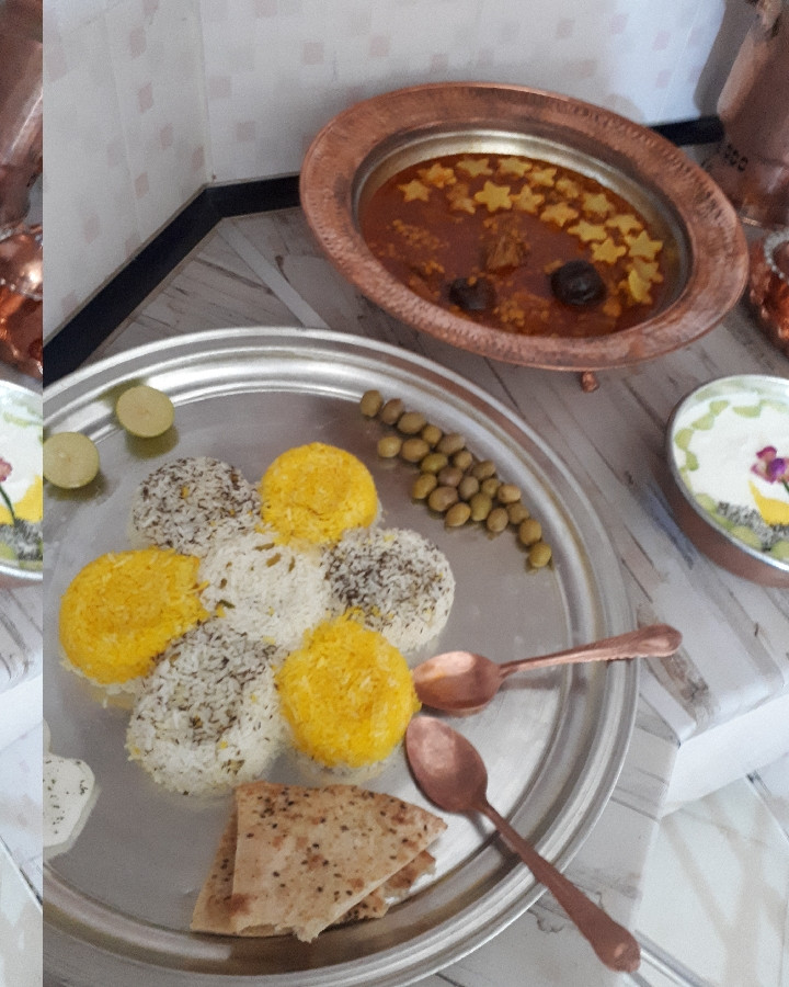 عکس خورشت قیمه ...سنتی طور