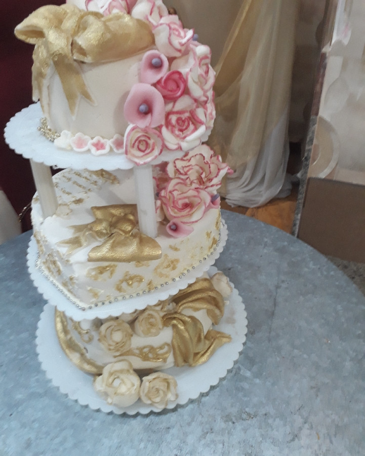 کیک عروسی خواهرم عکس طبقات زودتر اومده
پاپیون لطفاً تایید کن