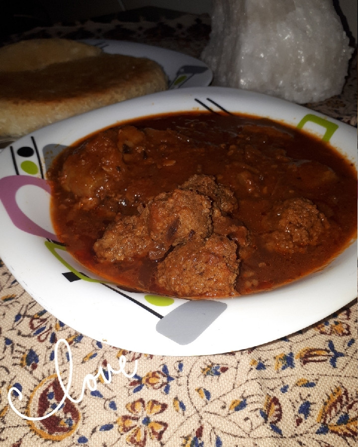 عکس خورش قیمه کدو