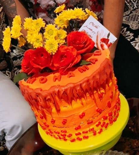 عکس کیک تولد 
ژله تصویری