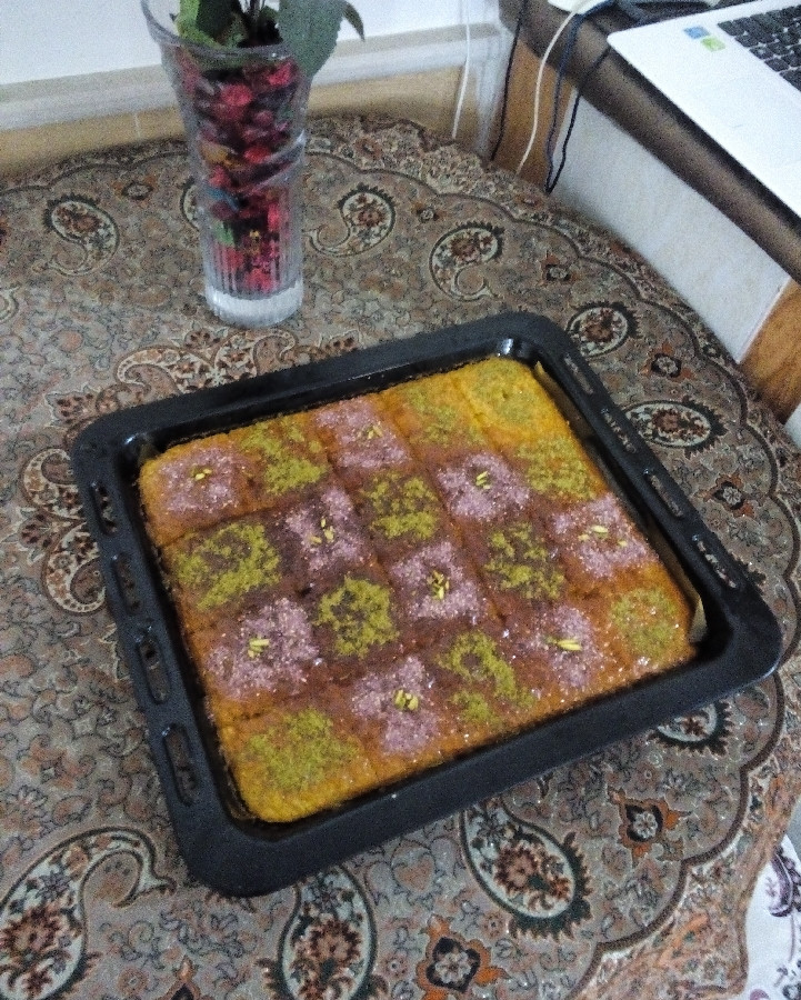 عکس کیک شربتی من برا عید غدیر بود عااالی