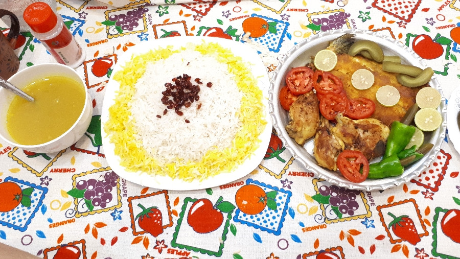 عکس مرغ سوخاری ماهی