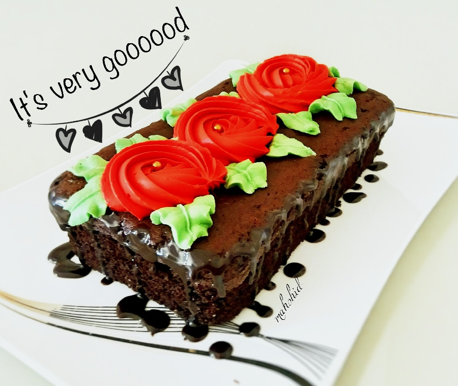 کیک شکلاتی ساده